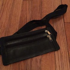 Cowhide fanny pack